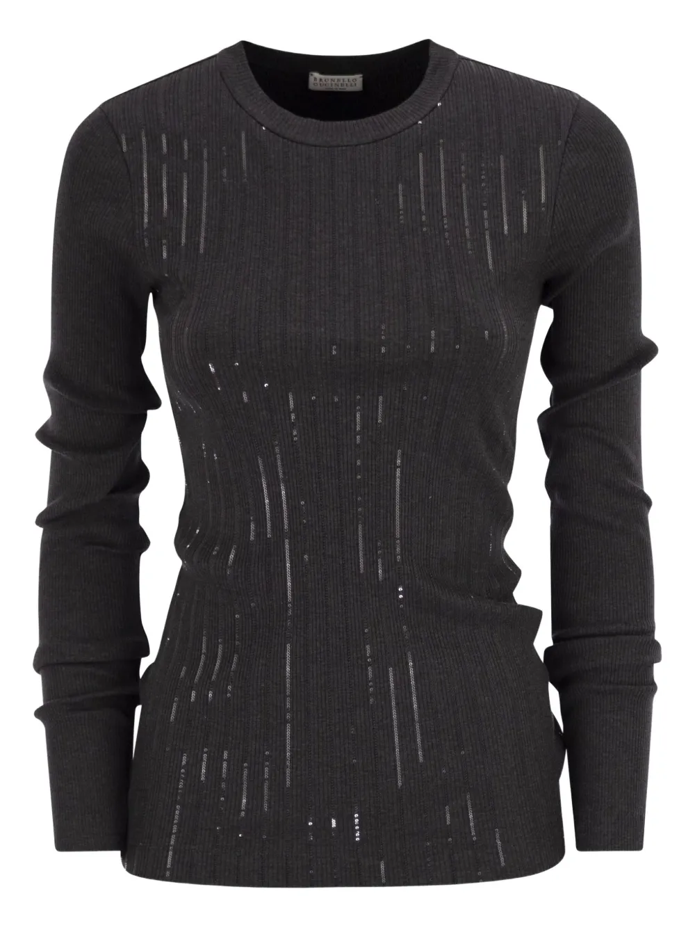 Футболка с пайетками Brunello Cucinelli, серый
Футболка с пайетками Brunello Cucinelli, серый