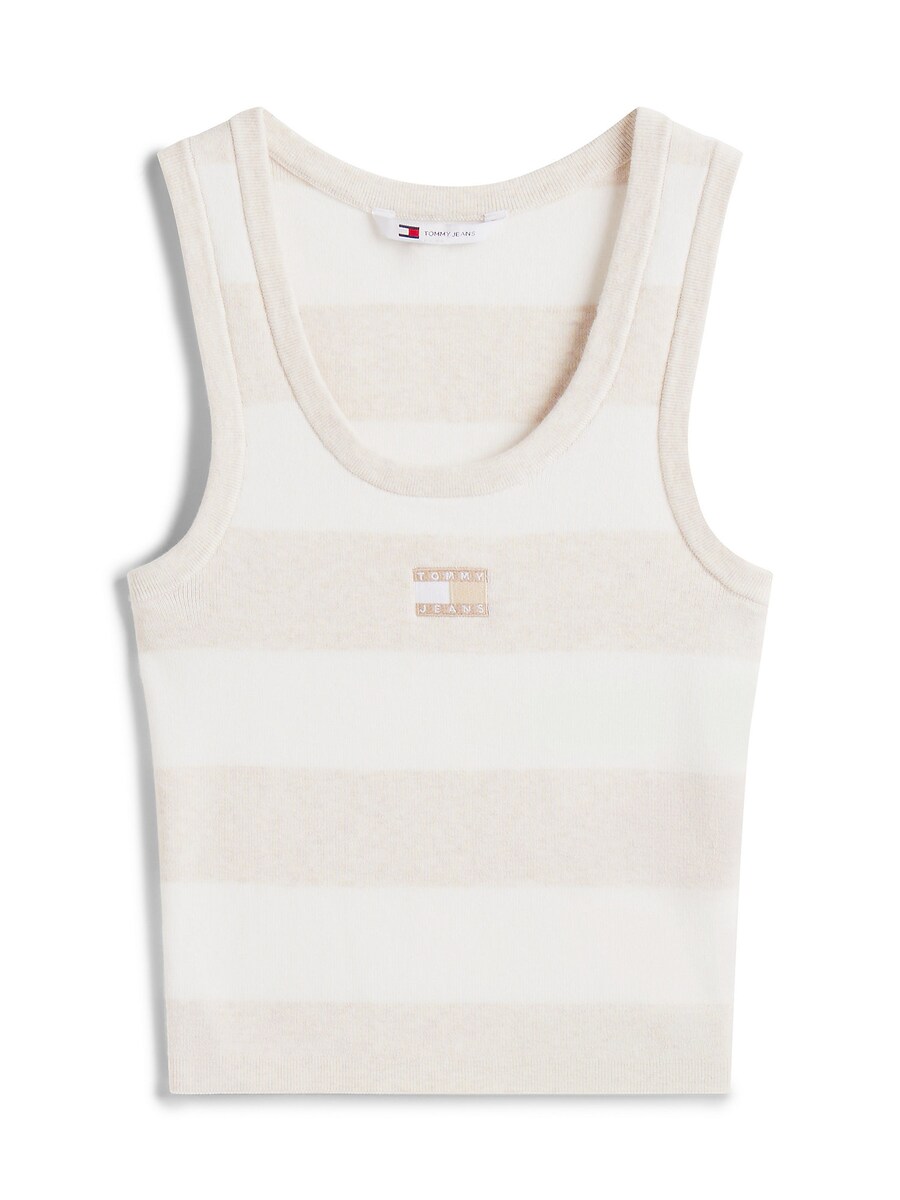 Вязаный топ Tommy Jeans, пятнистый бежевый
Вязаный топ Tommy Jeans, пятнистый бежевый