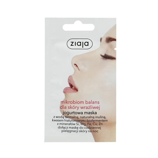 Йогуртовая маска для лица для чувствительной кожи, 7 мл Ziaja, Microbiome Balance
Йогуртовая маска для лица для чувствительной кожи, 7 мл Ziaja, Microbiome Balance