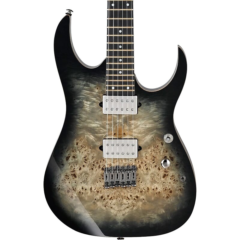 Электрогитара Ibanez Premium RG1121PB Guitar w/ Dimarzio Pickups - Charcoal Black Burst
Электрогитара Ibanez Premium RG1121PB Guitar w/ Dimarzio Pickups - Charcoal Black Burst