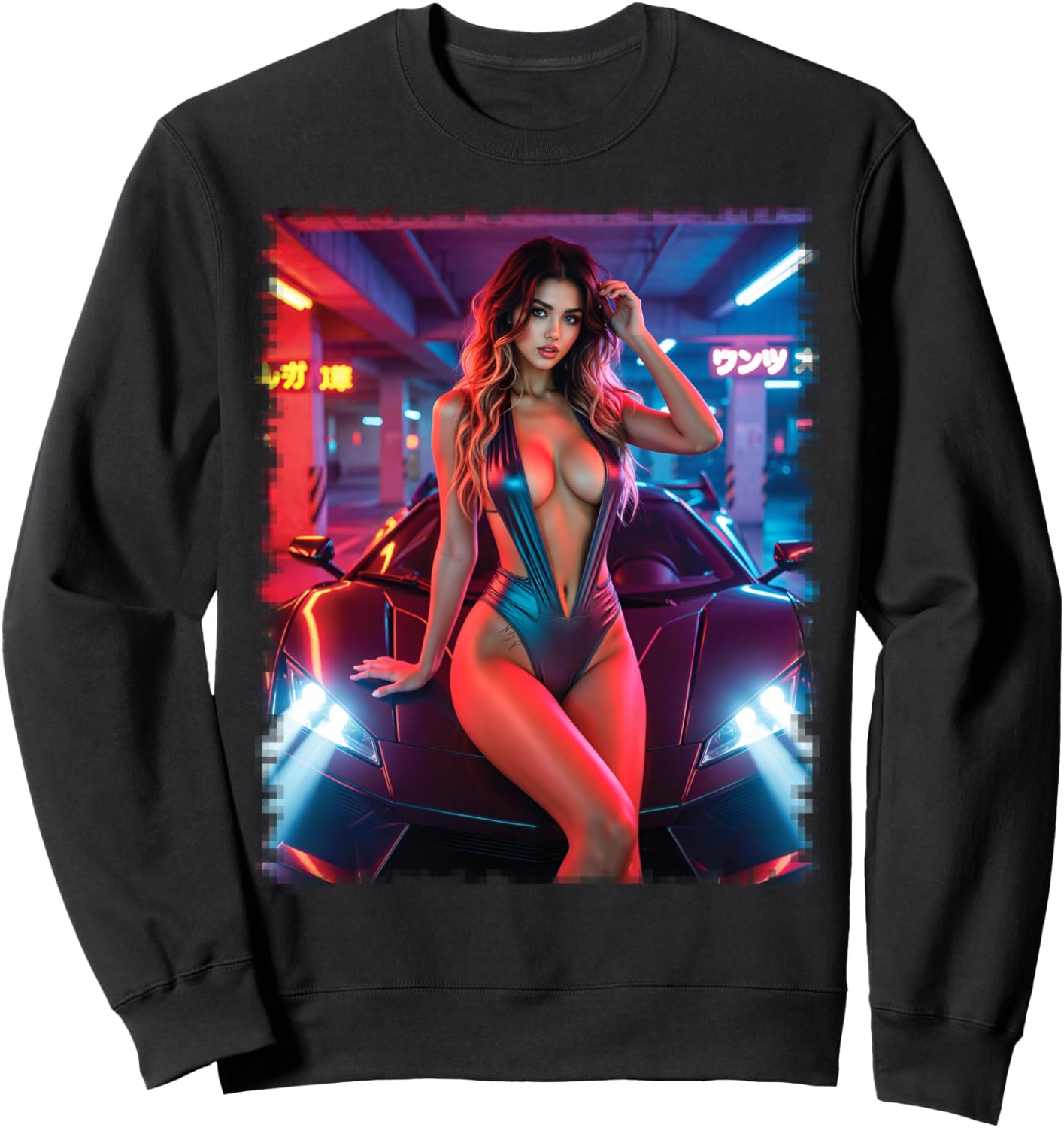 Сексуальная толстовка с графическим принтом - соблазнительная девушка в бикини, пин-ап и экзотический автомобиль Sexy Girl On T-Shirt For Men By Nspart, черный
Сексуальная толстовка с графическим принтом - соблазнительная девушка в бикини, пин-ап и экзотический автомобиль Sexy Girl On T-Shirt For Men By Nspart, черный