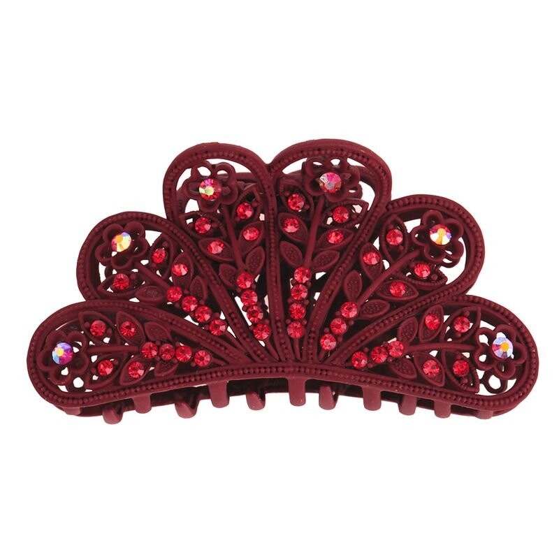 Металлическая заколка для волос бордового цвета Inna Marka
Металлическая заколка для волос бордового цвета Inna Marka