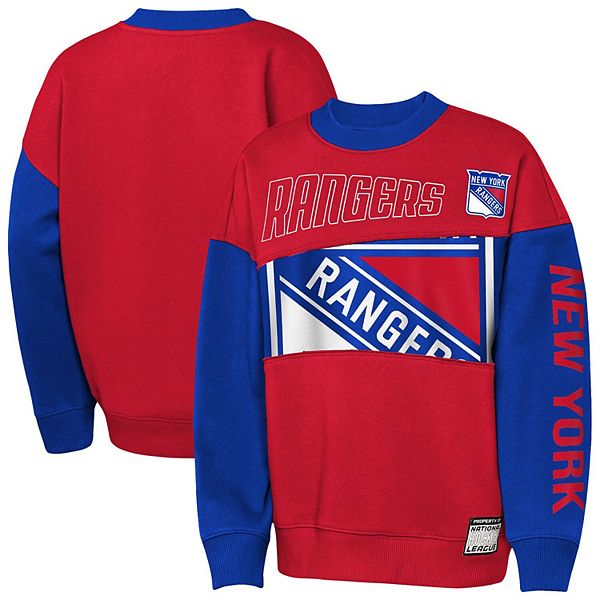 Толстовка New York Rangers Youth red/blue Outerstuff
Толстовка New York Rangers Youth red/blue Outerstuff