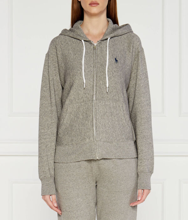 Толстовка женская Polo Ralph Lauren на молнии и с капюшоном, серый
Толстовка женская Polo Ralph Lauren на молнии и с капюшоном, серый