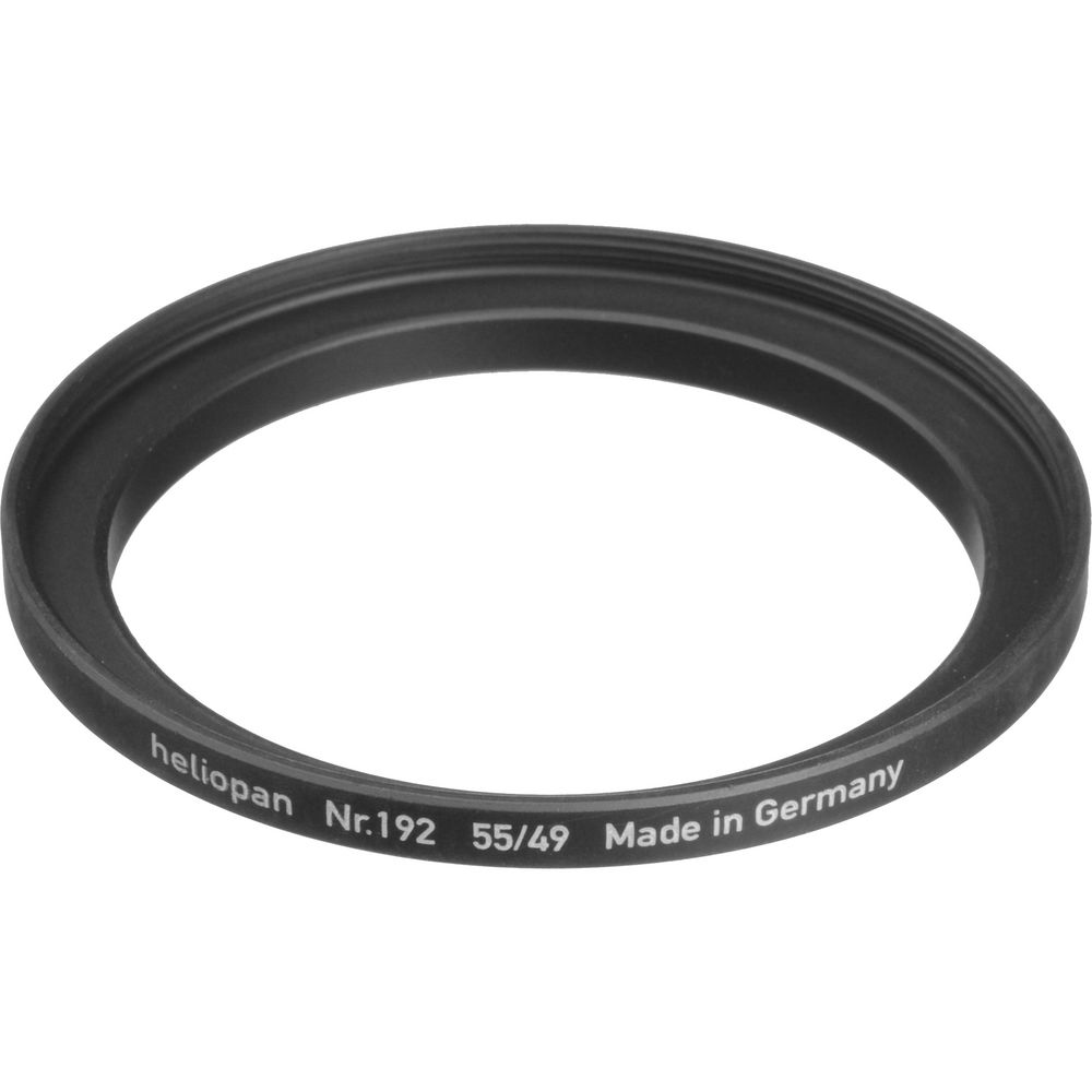 Heliopan 49-55mm Step-Up Ring (#192) 700192
Heliopan 49-55mm Step-Up Ring (#192) 700192