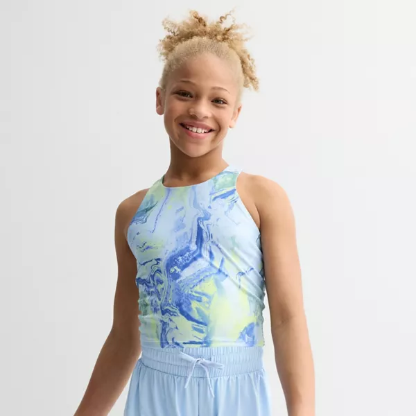 Удлиненный топ-бюстгальтер для девочек 7-20 лет, стандартный и плюс Tek Gear, цвет blue marble
Удлиненный топ-бюстгальтер для девочек 7-20 лет, стандартный и плюс Tek Gear, цвет blue marble