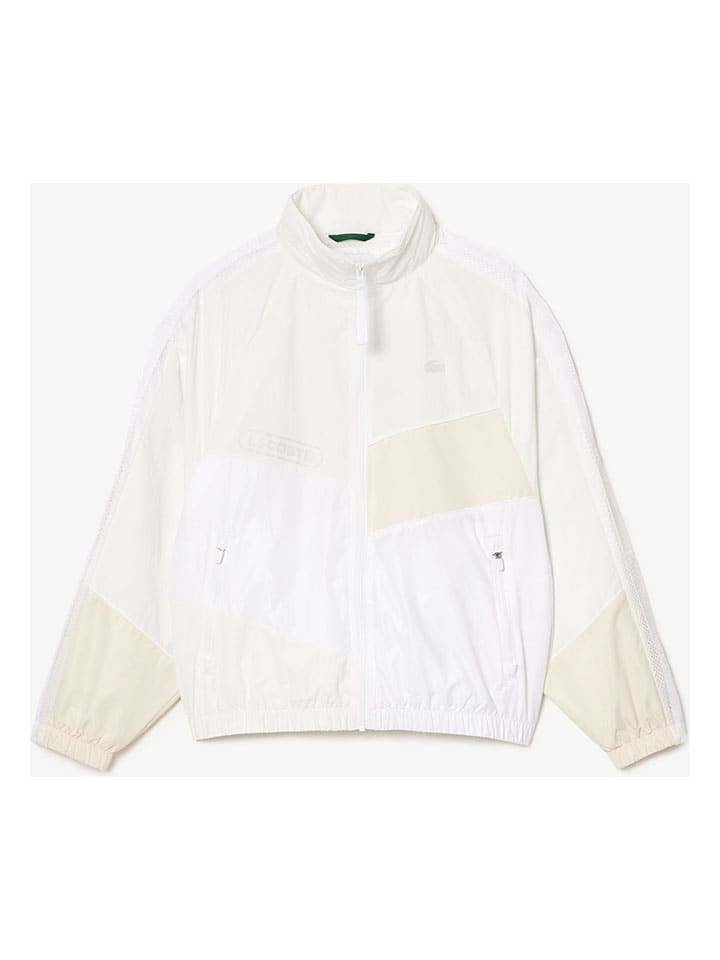 Спортивная куртка белого/песочного цвета Lacoste
Спортивная куртка белого/песочного цвета Lacoste