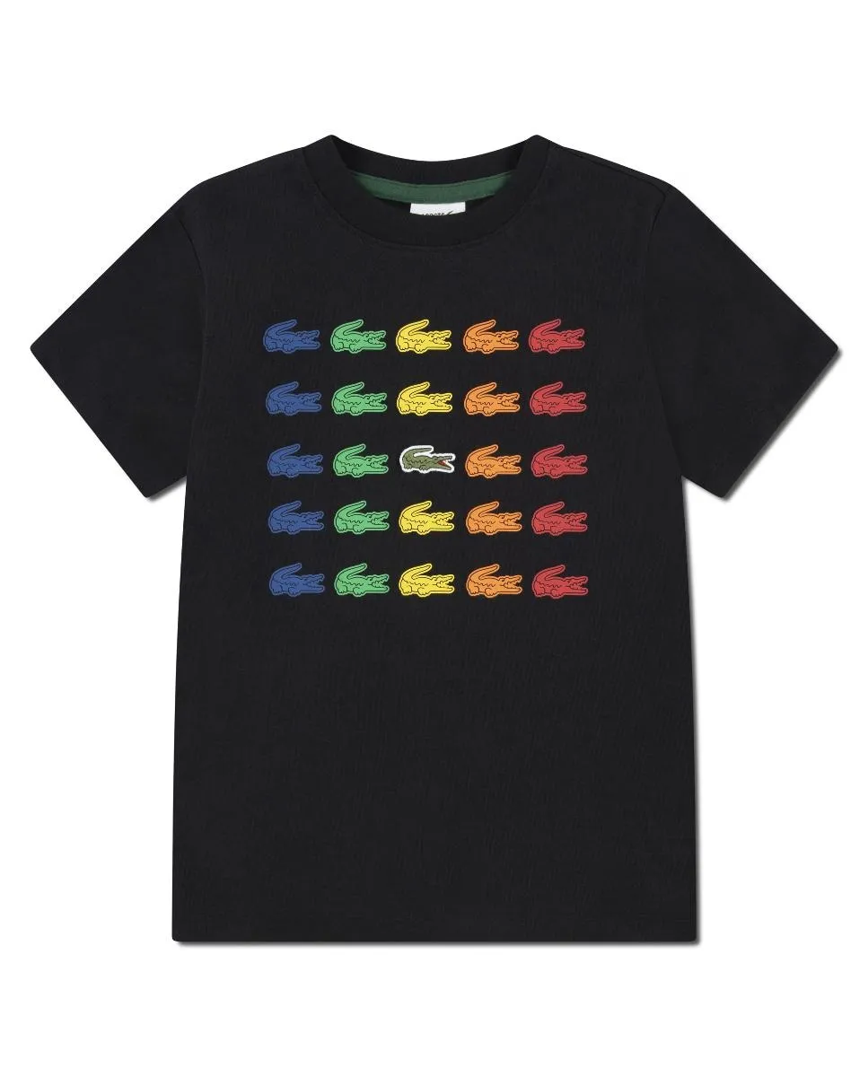 Футболка Tiny Icon для мальчика Lacoste, черный
Футболка Tiny Icon для мальчика Lacoste, черный