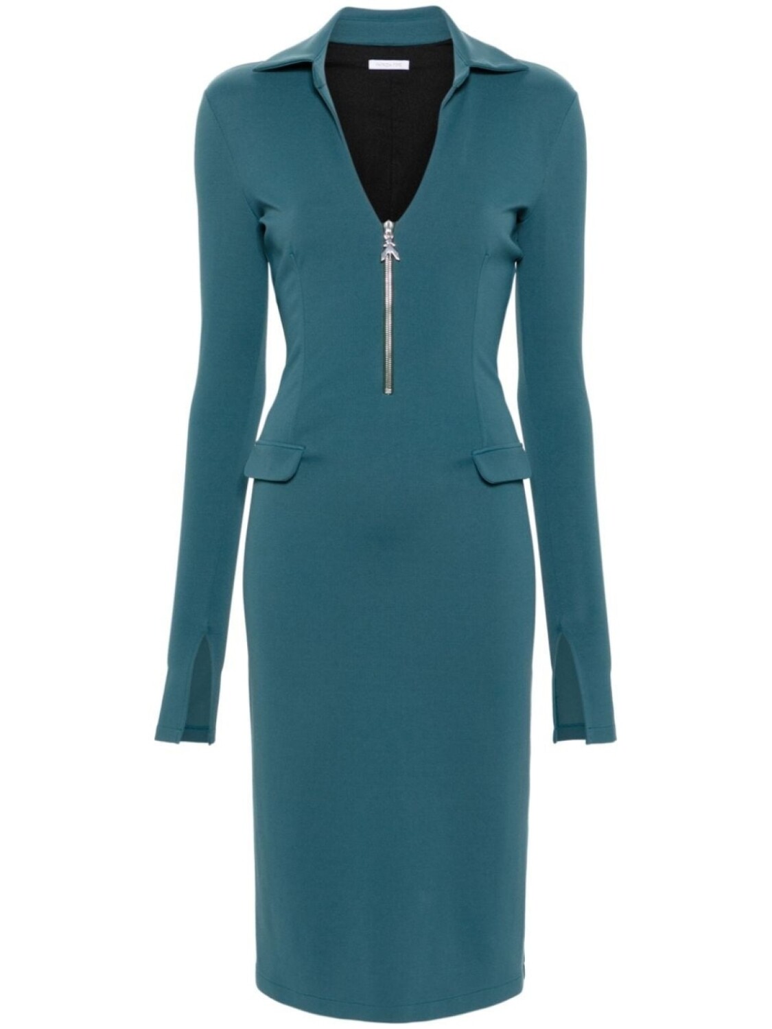 Patrizia Pepe платье миди с логотипом, синий
Patrizia Pepe платье миди с логотипом, синий