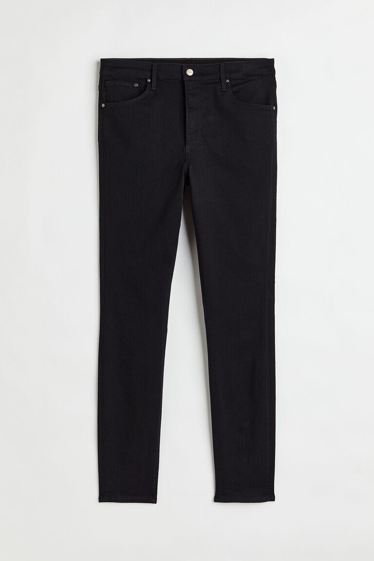 Корректирующие высокие джинсы H&M, черный
Корректирующие высокие джинсы H&M, черный