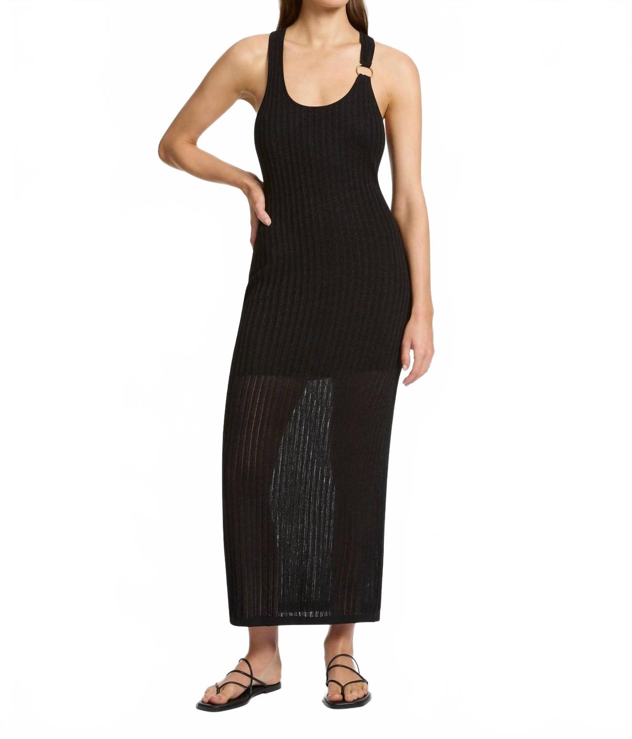 Трикотажное макси-платье Tirari Nights в черном цвете JETS
Трикотажное макси-платье Tirari Nights в черном цвете JETS