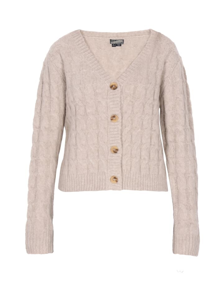 Кардиган DreiMaster Vintage, цвет hellbraun melange 
Кардиган DreiMaster Vintage, цвет hellbraun melange