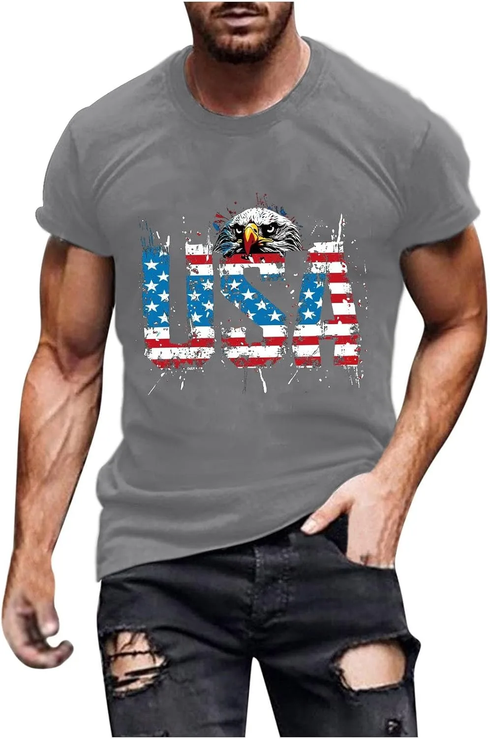 Футболка мужская Casual Crewneck Independence Day
Футболка мужская Casual Crewneck Independence Day