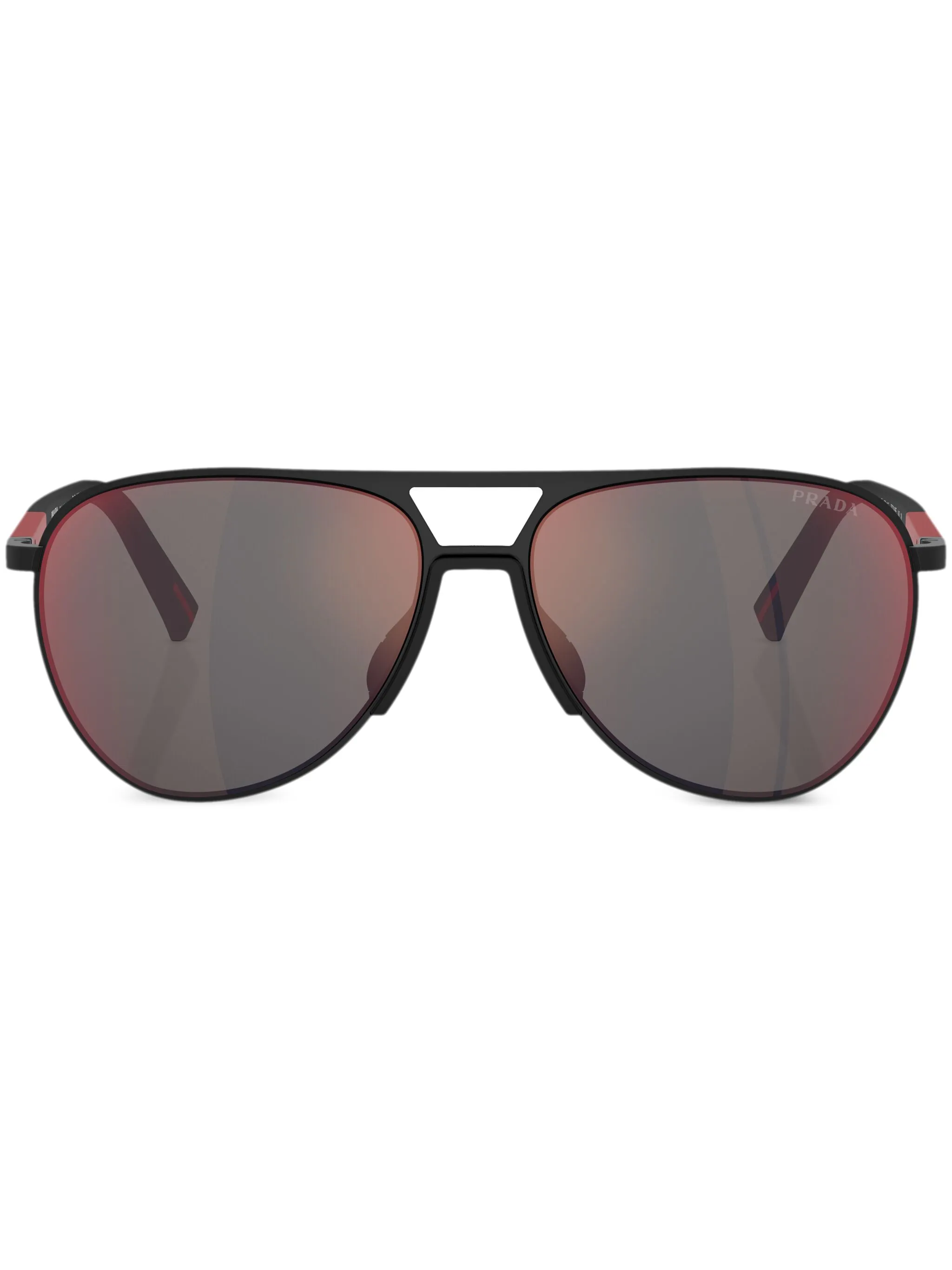 Солнцезащитные очки-пилоты с принтом Prada Linea Rossa, черный
Солнцезащитные очки-пилоты с принтом Prada Linea Rossa, черный