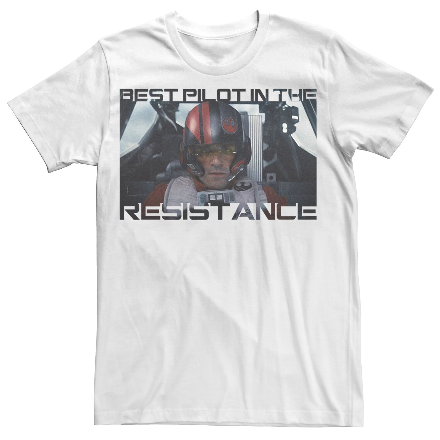 Мужская футболка Poe Dameron Best Pilot с портретом «Звездные войны» Licensed Character
Мужская футболка Poe Dameron Best Pilot с портретом «Звездные войны» Licensed Character