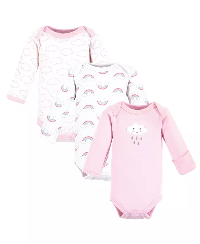 Боди с длинными рукавами для новорожденных девочек 3 шт. Cloud, недоношенные Luvable Friends, розовый
Боди с длинными рукавами для новорожденных девочек 3 шт. Cloud, недоношенные Luvable Friends, розовый