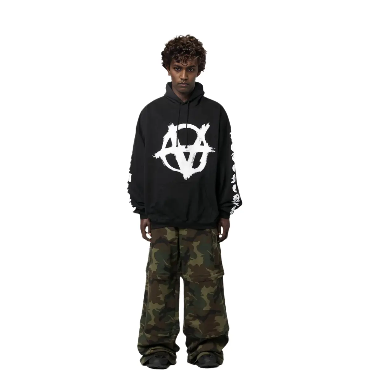 Толстовка мужская черная Vetements, черный
Толстовка мужская черная Vetements, черный