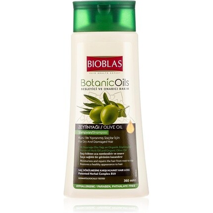 Bioblas Botanic Oils Шампунь с оливковым маслом 360мл
Bioblas Botanic Oils Шампунь с оливковым маслом 360мл