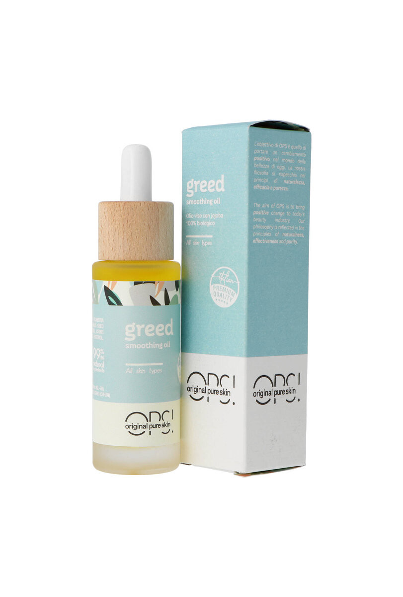 OPS!, Greed Smoothing Face Oil, Масло для лица, 30 мл
OPS!, Greed Smoothing Face Oil, Масло для лица, 30 мл