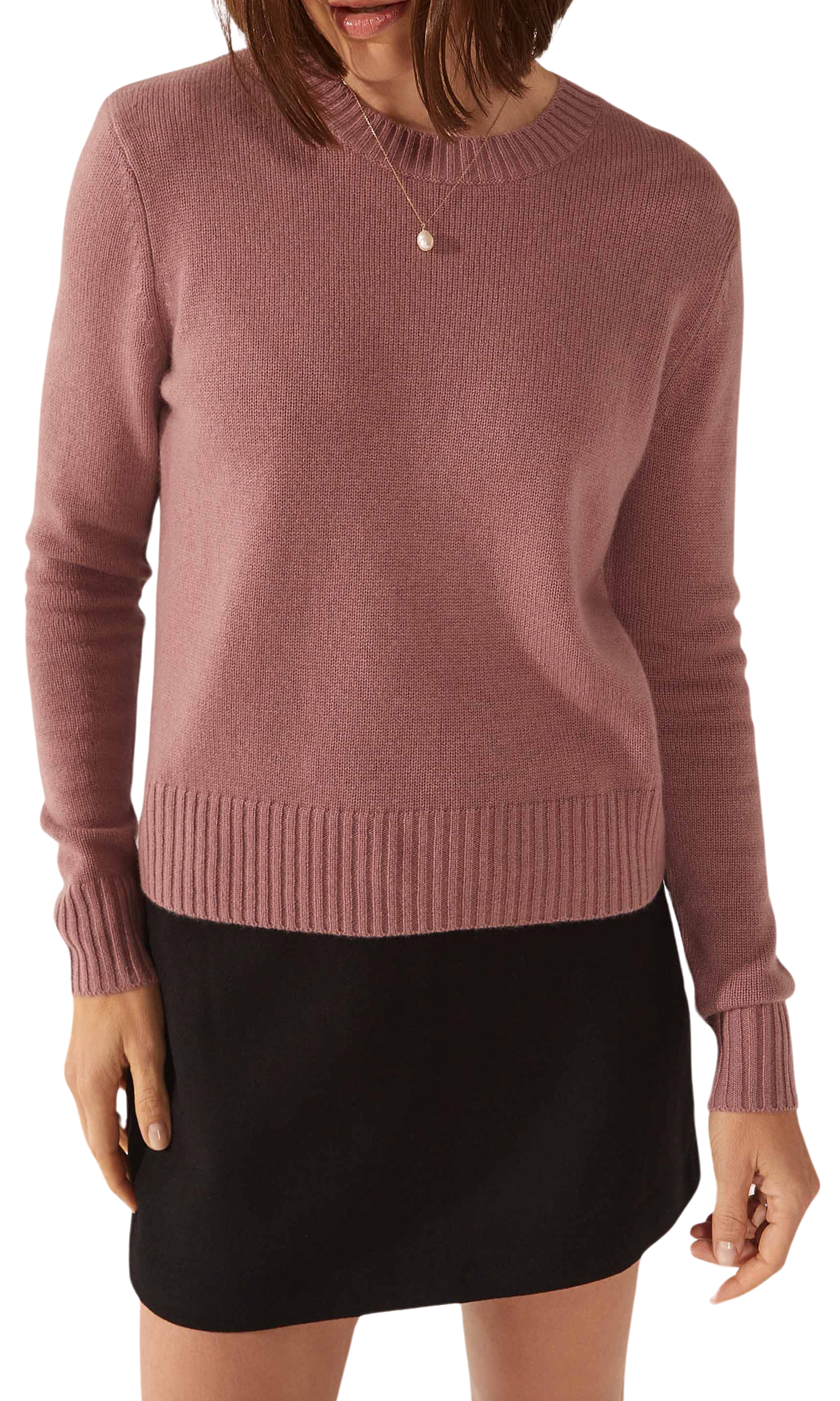 Укороченный свитер Mila Cashmere свободного кроя Italic, Dusty Rose
Укороченный свитер Mila Cashmere свободного кроя Italic, Dusty Rose