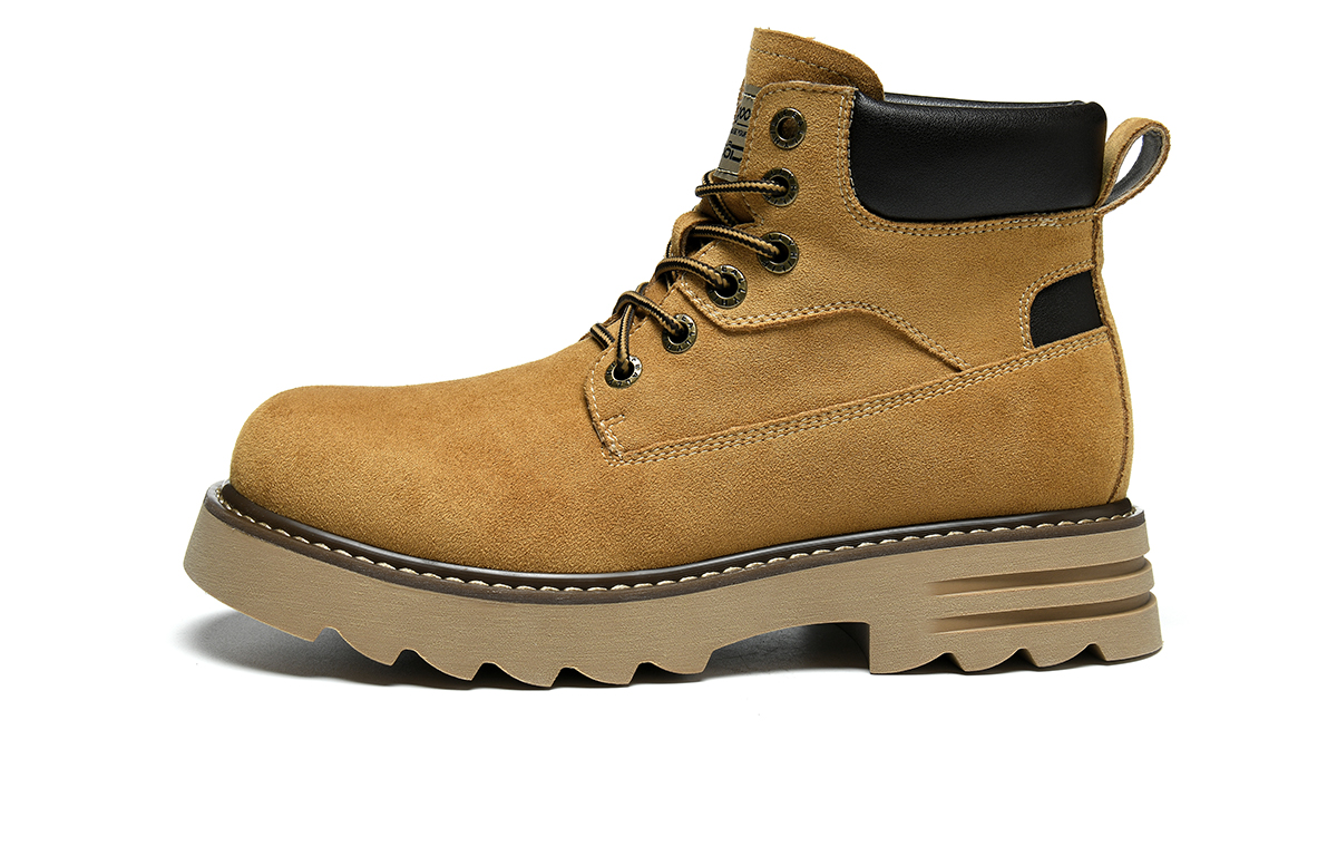 Короткие мужские ботинки Martin до середины голени HLA, Earth Yellow 
Короткие мужские ботинки Martin до середины голени HLA, Earth Yellow