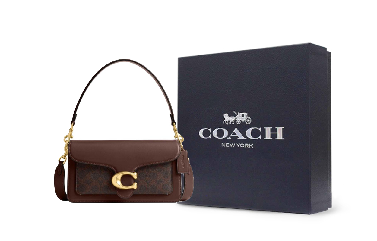 Кожаная сумка через плечо COACH, gift box set (basic set+черный box)
Кожаная сумка через плечо COACH, gift box set (basic set+черный box)