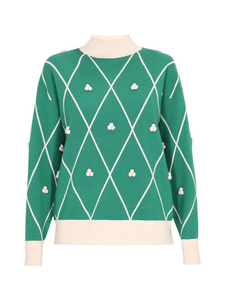 Пуловер Swirly Sweater, цвет Dark Green
Пуловер Swirly Sweater, цвет Dark Green