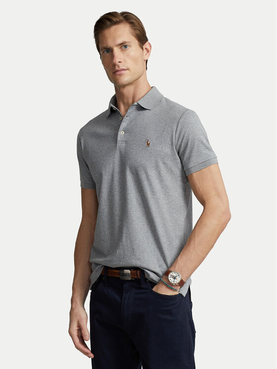 Рубашка-Поло с завышенной талией 710713130007 Polo Ralph Lauren, серый
Рубашка-Поло с завышенной талией 710713130007 Polo Ralph Lauren, серый