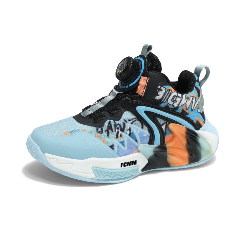 Баскетбольные кроссовки средней высоты с противоскользящей подошвой, износостойкие, детские FCMM, синий
Баскетбольные кроссовки средней высоты с противоскользящей подошвой, износостойкие, детские FCMM, синий