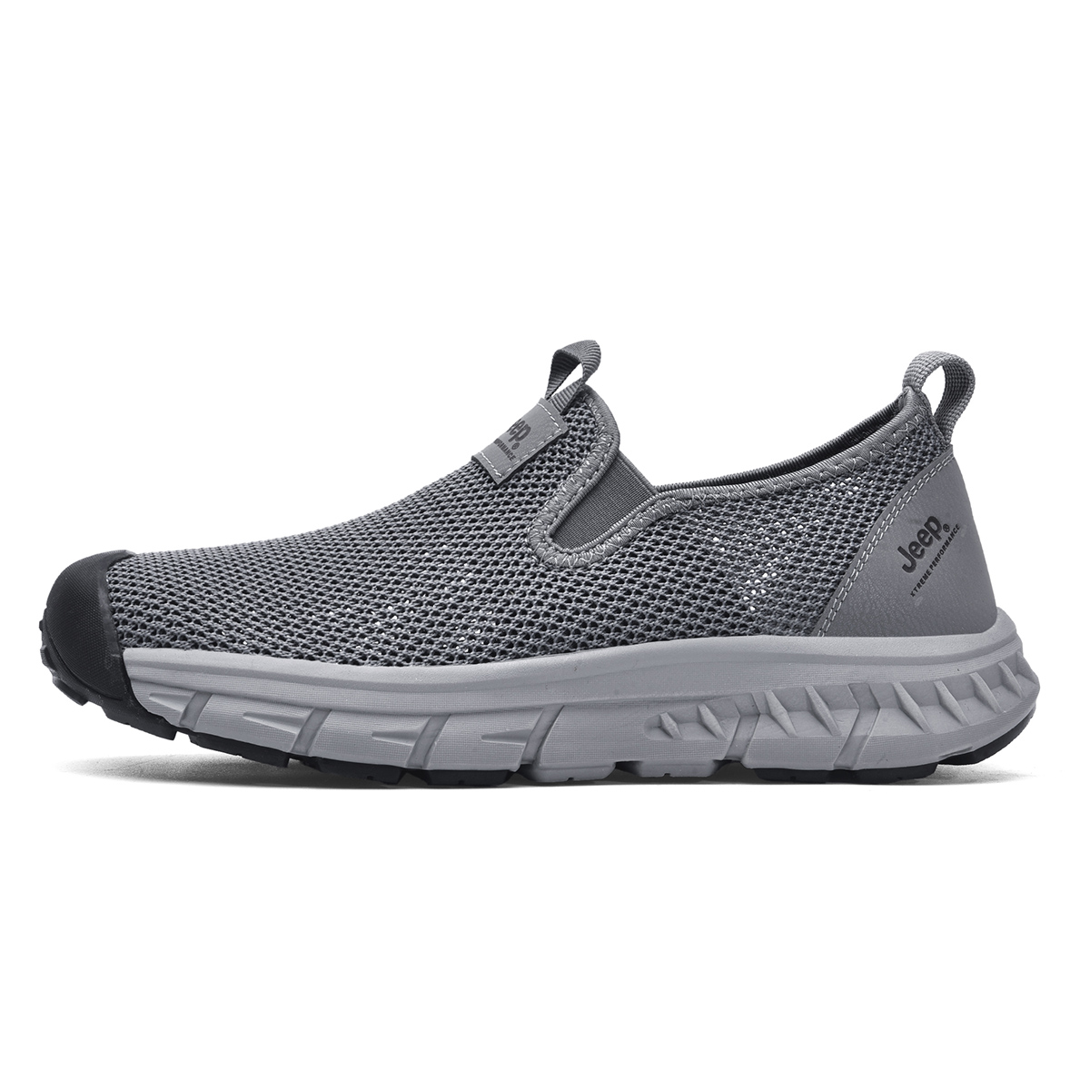 Jeep Амортизирующие износостойкие низкие треккинговые туфли мужские серые, цвет Gray 
Jeep Амортизирующие износостойкие низкие треккинговые туфли мужские серые, цвет Gray