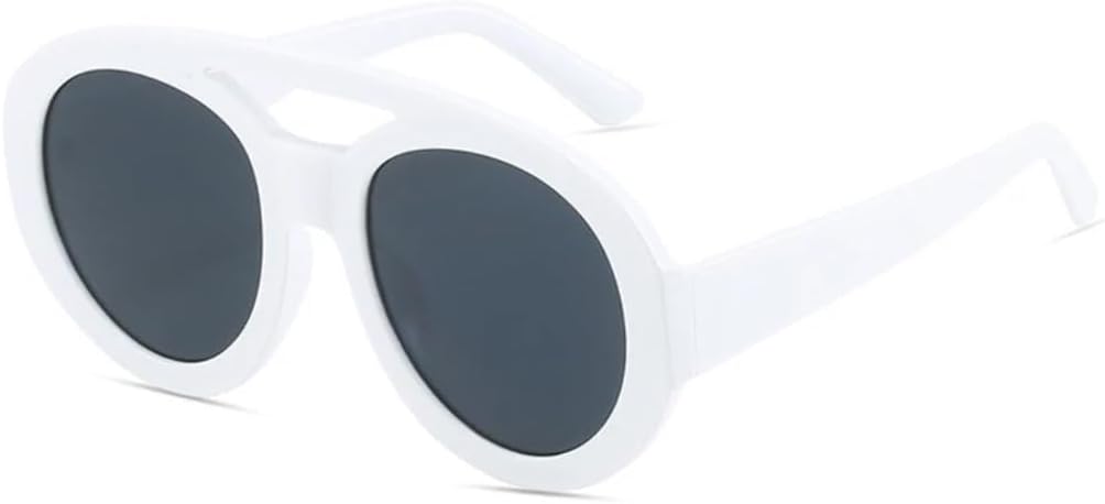 Винтажные женские круглые солнцезащитные очки с двойной перемычкой, модный градиентный дизайн, защита от УФ-излучения UV400, мужские солнцезащитные очки в стиле панк SZVVBKK, White Grey
Винтажные женские круглые солнцезащитные очки с двойной перемычкой, модный градиентный дизайн, защита от УФ-излучения UV400, мужские солнцезащитные очки в стиле панк SZVVBKK, White Grey