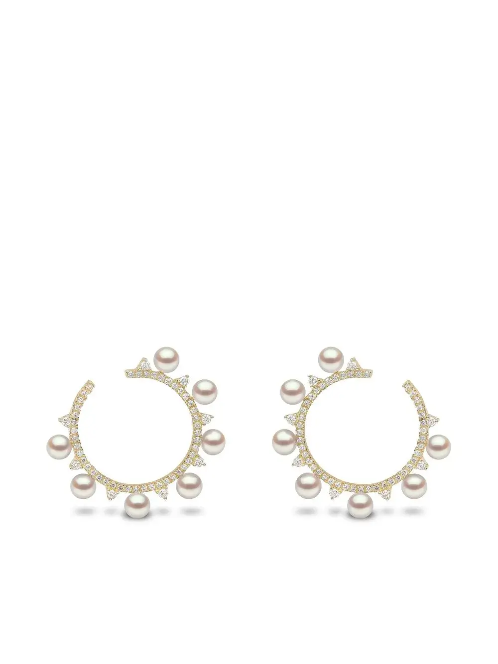 Серьги Sleek Akoya из желтого золота с жемчугом и бриллиантами Yoko London, золотой
Серьги Sleek Akoya из желтого золота с жемчугом и бриллиантами Yoko London, золотой