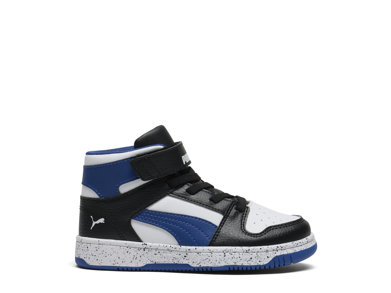 Кроссовки Puma Rebound Layup RCL V High-Top Sneaker - Kids', белый/черный/синий
Кроссовки Puma Rebound Layup RCL V High-Top Sneaker - Kids', белый/черный/синий