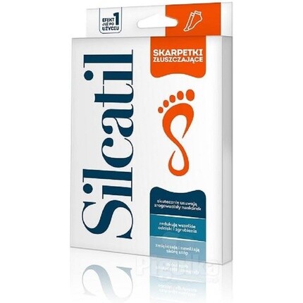 Маска для ног Silcatil Peeling Socks для удаления мозолей и омертвевшей кожи, Aflofarm
Маска для ног Silcatil Peeling Socks для удаления мозолей и омертвевшей кожи, Aflofarm