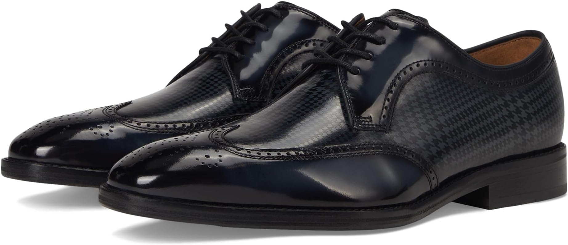 Оксфорды Johnston & Murphy Men's Sullivan Wingtip, Black Brush-off Houndstooth Calfskin
Оксфорды Johnston & Murphy Men's Sullivan Wingtip, Black Brush-off Houndstooth Calfskin