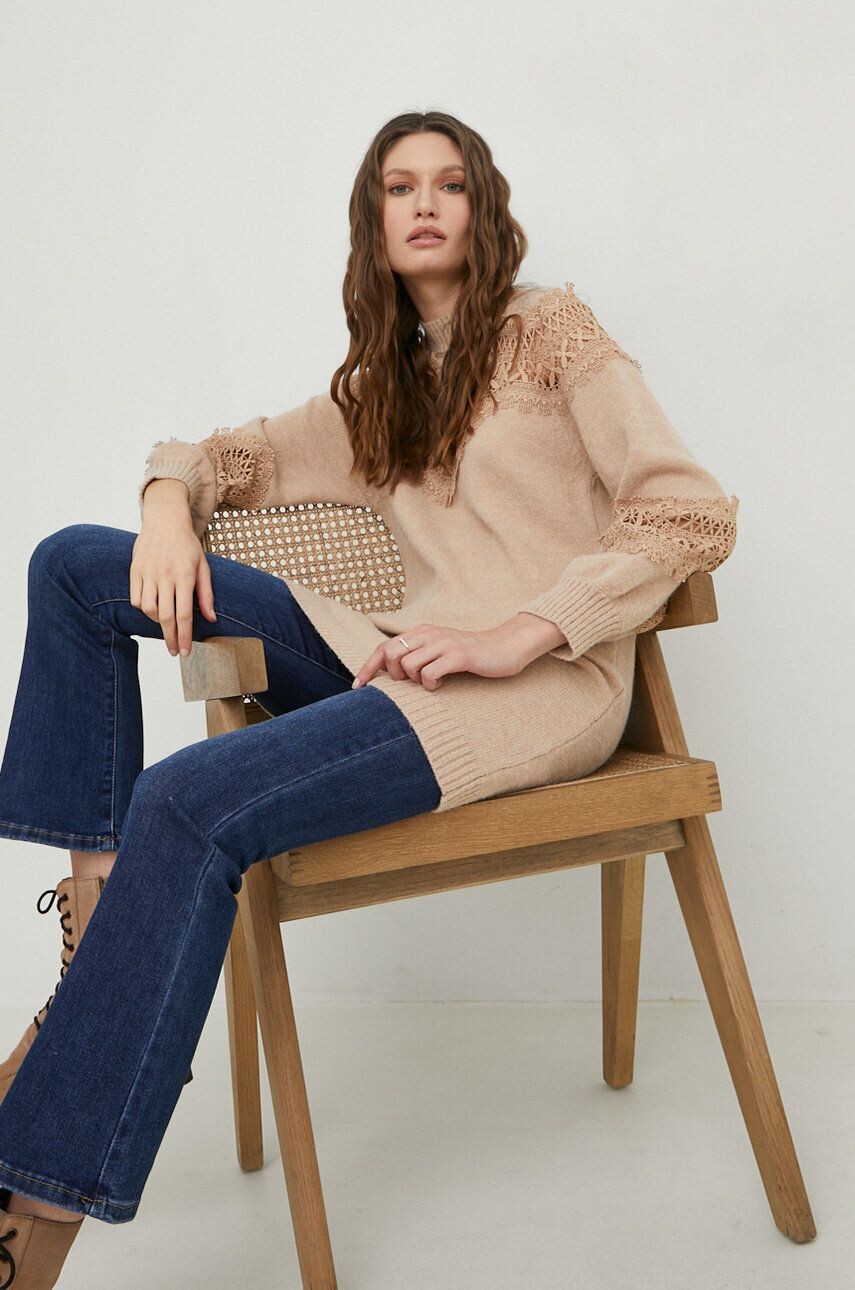 Свитер Answear Lab, бежевый
Свитер Answear Lab, бежевый