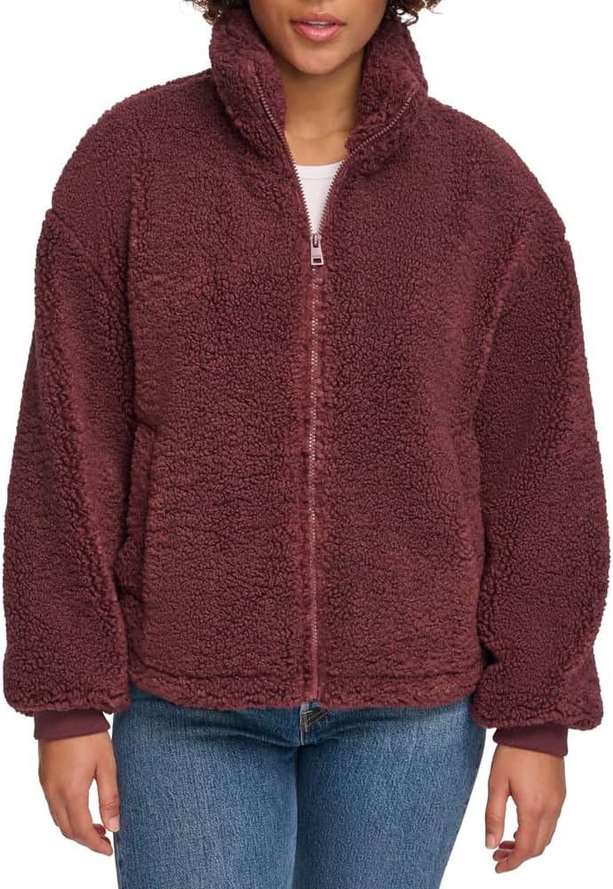 Женская куртка Levi's на молнии из шерпы (стандартные и большие размеры), Dark Chocolate
Женская куртка Levi's на молнии из шерпы (стандартные и большие размеры), Dark Chocolate