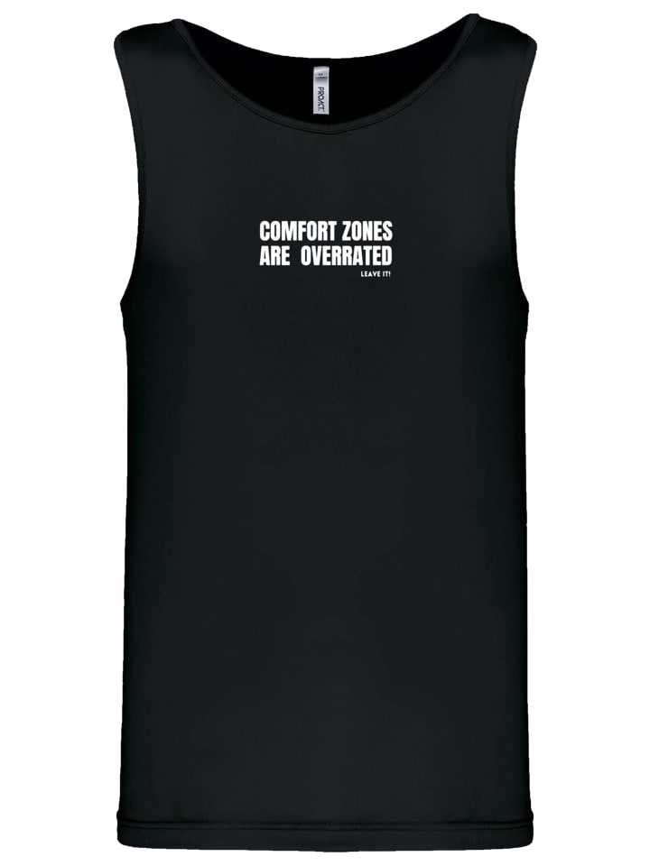 F4NT4STIC Майка с надписью «Зоны комфорта в спорте переоценены» черного цвета
F4NT4STIC Майка с надписью «Зоны комфорта в спорте переоценены» черного цвета