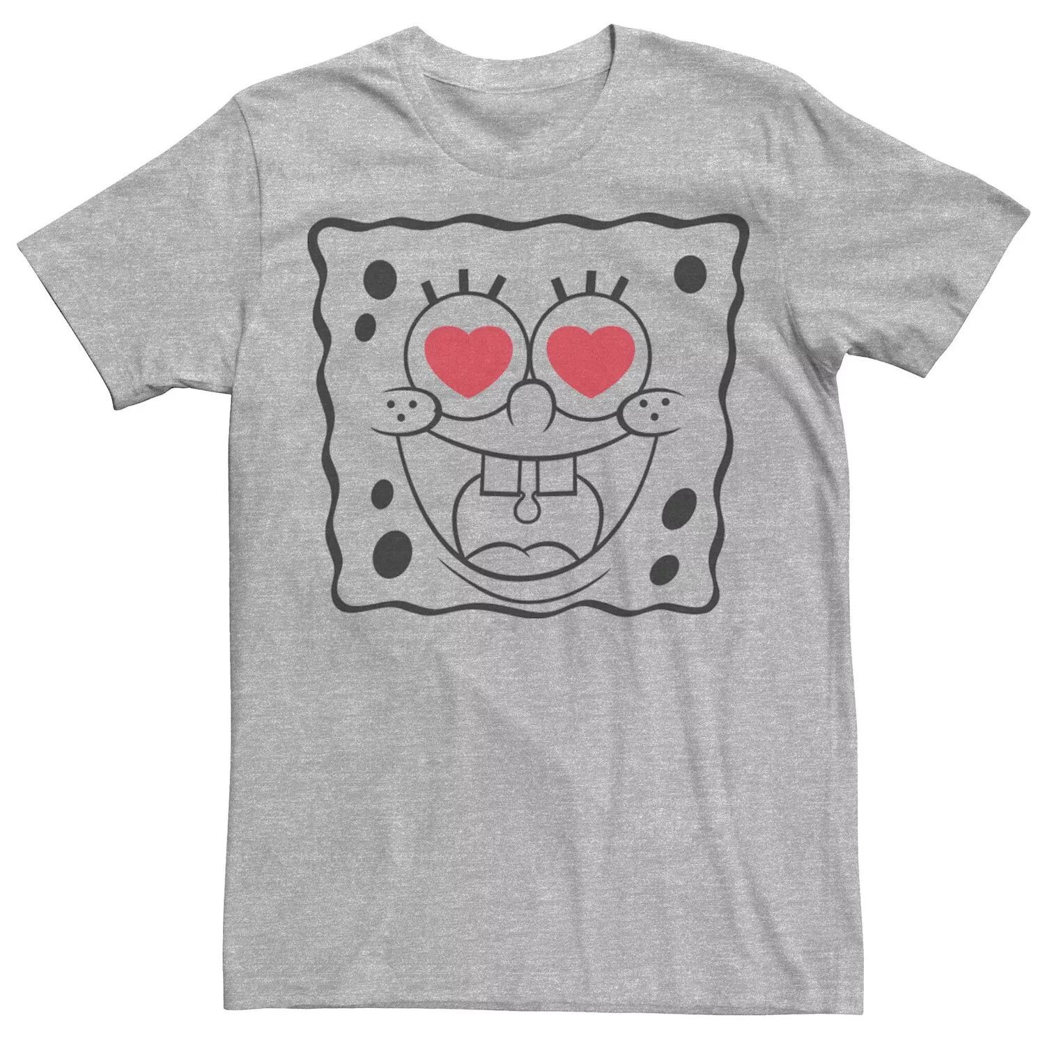 Мужская футболка Nickelodeon SpongeBob SquarePants Heart Eyes Line Art Licensed Character
Мужская футболка Nickelodeon SpongeBob SquarePants Heart Eyes Line Art Licensed Character