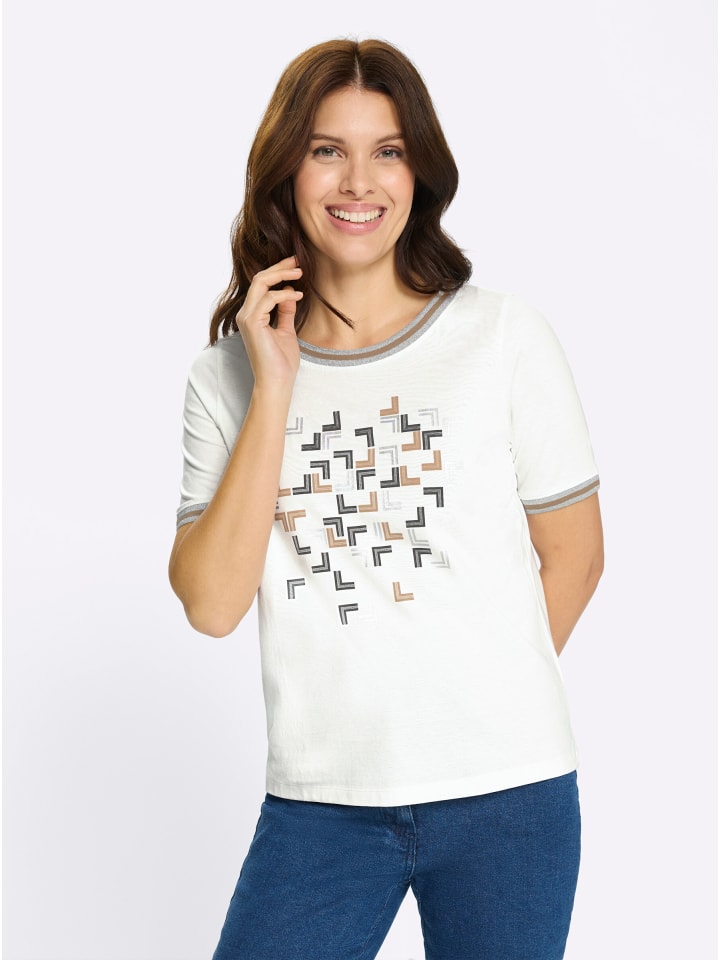 Рубашка с короткими рукавами цвета экрю-кемел Sieh an!
Рубашка с короткими рукавами цвета экрю-кемел Sieh an!