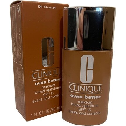 Even Better Makeup SPF15 30 мл CN 113 Сепия Clinique
Even Better Makeup SPF15 30 мл CN 113 Сепия Clinique