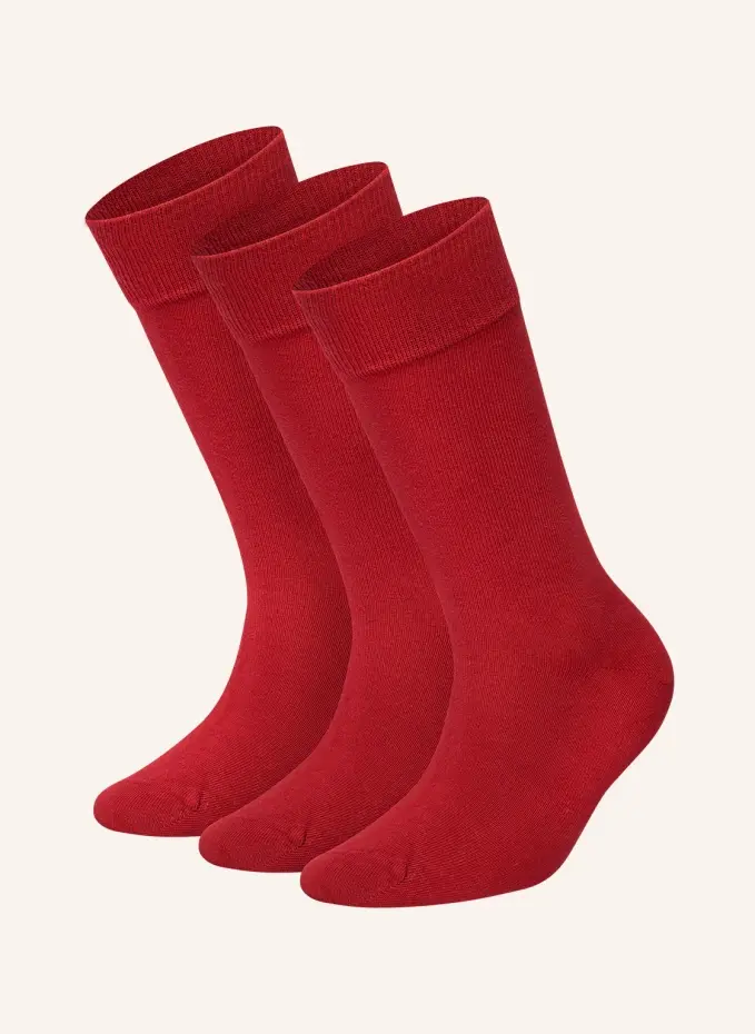 Комплект из 3 носков one color smooth Dillysocks, красный
Комплект из 3 носков one color smooth Dillysocks, красный