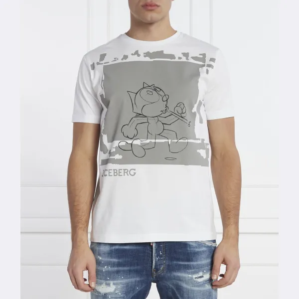 Футболка стандартного кроя Iceberg, белый
Футболка стандартного кроя Iceberg, белый