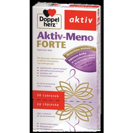 Доппельгерц Актив Мено Форте 30 таблеток для лечения менопаузы у женщин, Queisser Pharma
Доппельгерц Актив Мено Форте 30 таблеток для лечения менопаузы у женщин, Queisser Pharma