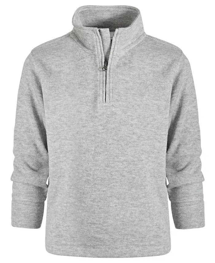 Топ с длинными рукавами и застежкой-молнией на четверть длины для мальчиков 2T-4T Epic Threads, серый
Топ с длинными рукавами и застежкой-молнией на четверть длины для мальчиков 2T-4T Epic Threads, серый