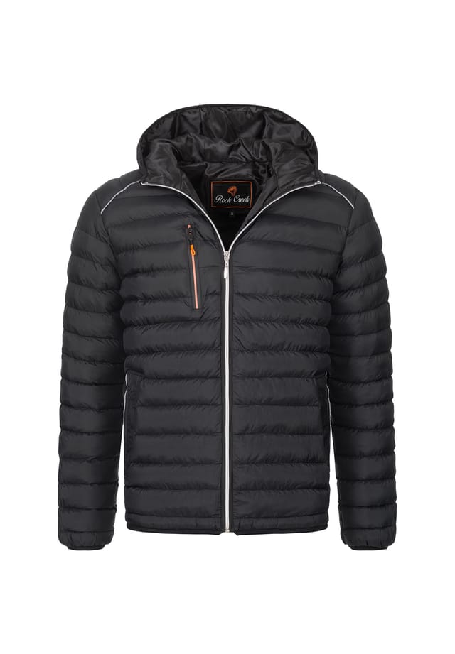 Стеганая куртка стандартный крой Rock Creek, черный
Стеганая куртка стандартный крой Rock Creek, черный