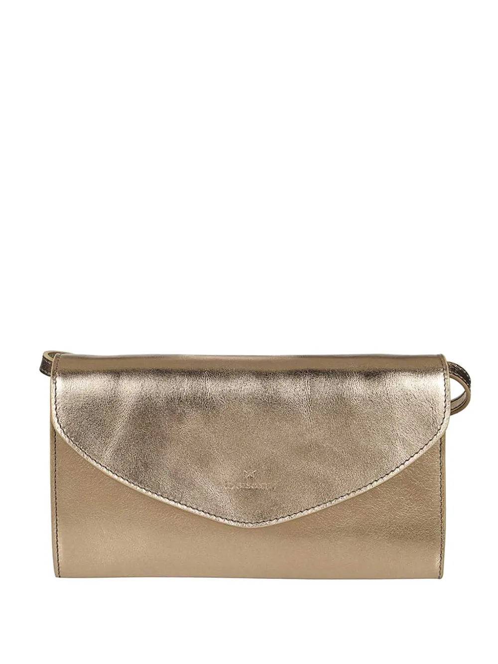 Клатч с металлическим кожаным клапаном Il Bisonte, желтый
Клатч с металлическим кожаным клапаном Il Bisonte, желтый