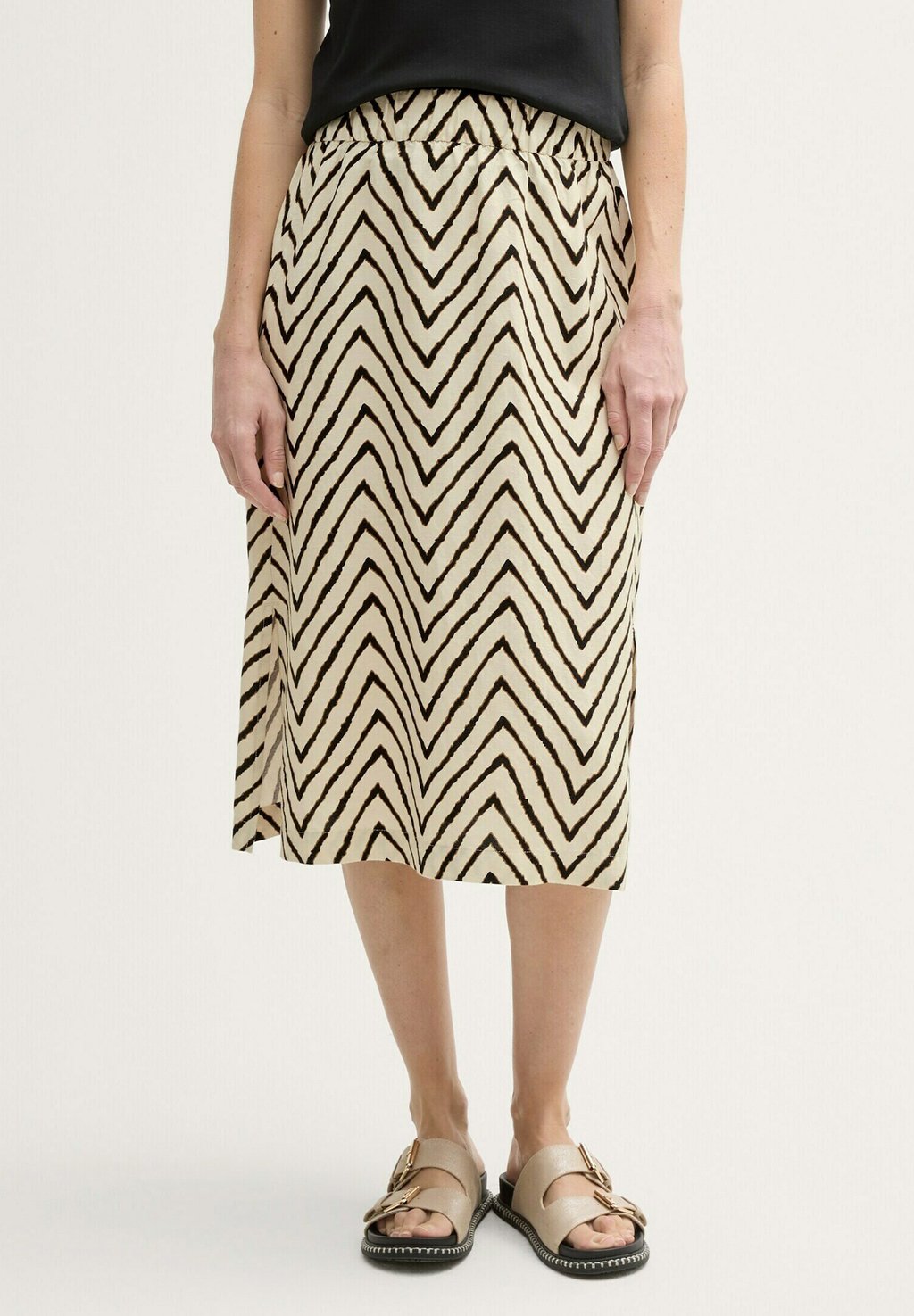 Юбка А-силуэта TOM TAILOR, бежевый
Юбка А-силуэта TOM TAILOR, бежевый