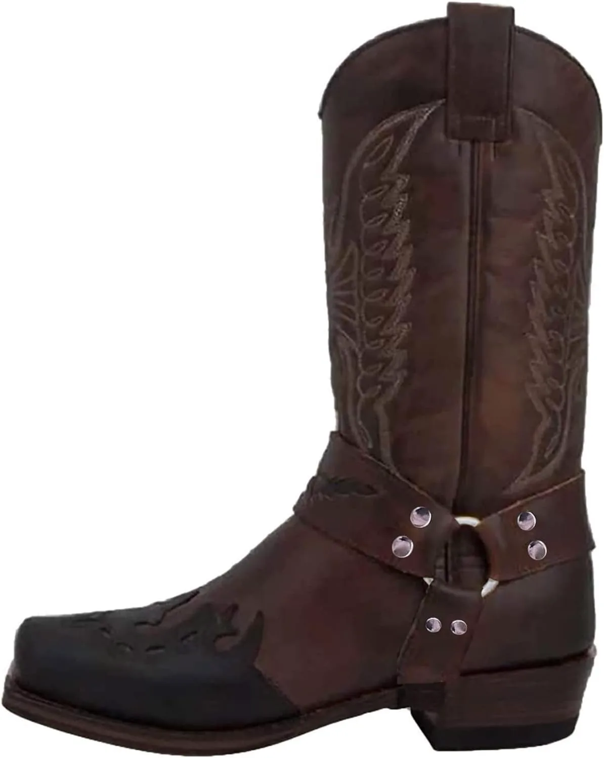 Сапоги DAGY Cowgirl для женщин с квадратным носком, низким каблуком, рабочие женские ботинки с вышивкой средней высоты
Сапоги DAGY Cowgirl для женщин с квадратным носком, низким каблуком, рабочие женские ботинки с вышивкой средней высоты