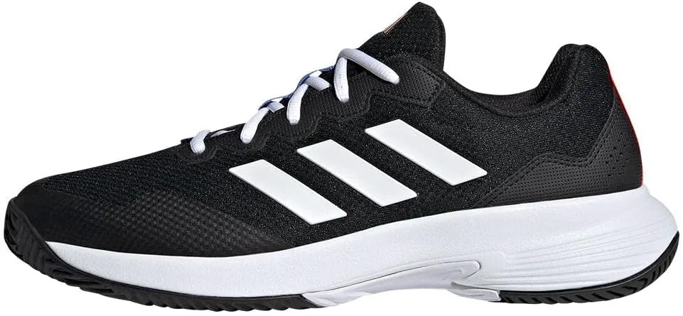 Мужские теннисные кроссовки Adidas Gamecourt 2, черный/белый/красный
Мужские теннисные кроссовки Adidas Gamecourt 2, черный/белый/красный